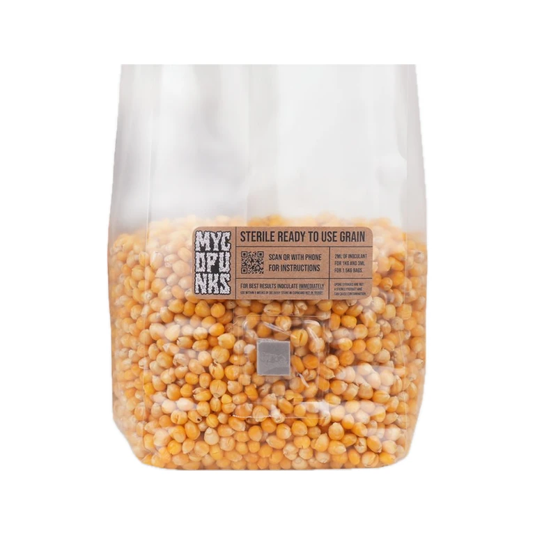 Sterile Popcorn Grain For Mushroom Grain Spawn