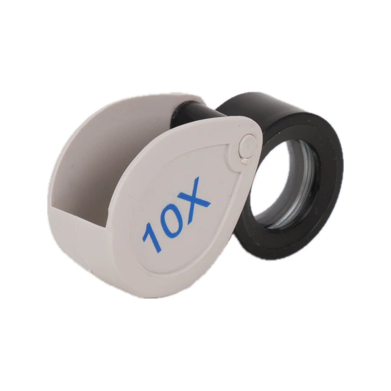 Pocket Magnifier 10 X / Loupe For Mycology Fieldwork