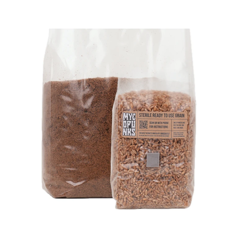 Grain And Substrate Refills For Mushroom Monotubs