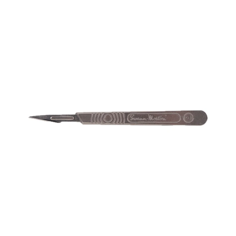 Swann Morton #3 Scalpel Handle With 5 X Sterile Blades