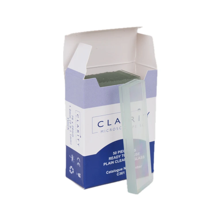 Microscope Slides 90 Edge Plain 76x26mm