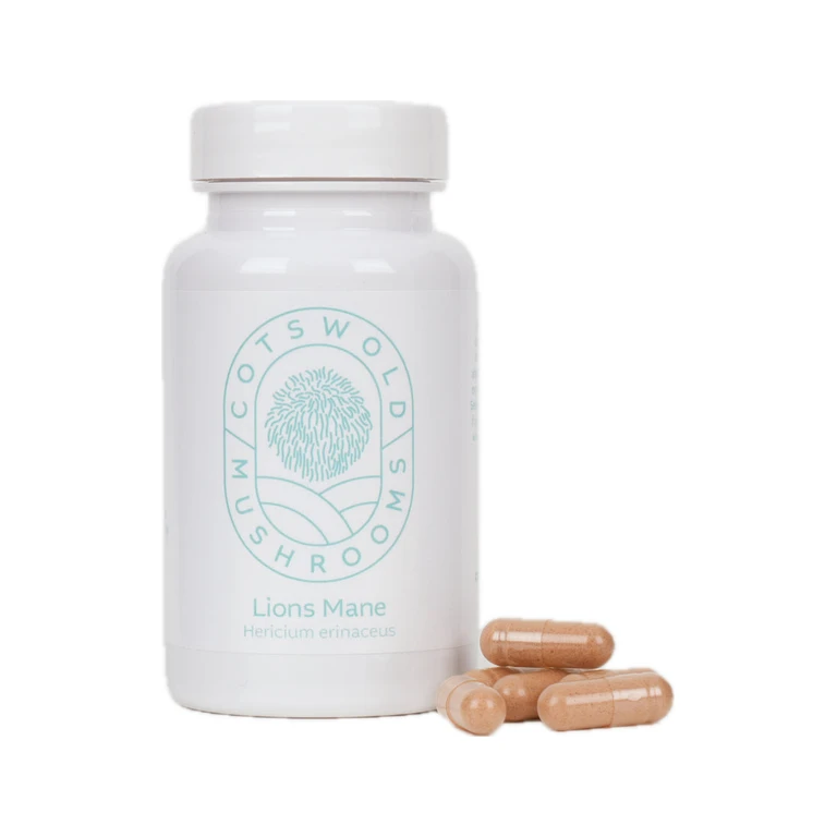 Lion’s Mane Supplements By Cotswold Mushrooms