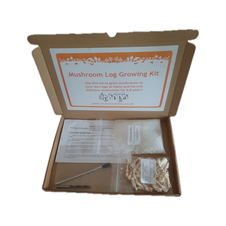 Shiitake Mushroom Log Growing Kit